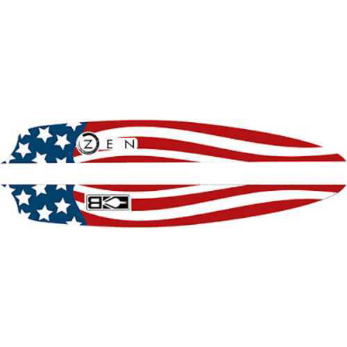 Bohning Zen Vanes American Flag 4 in. 100 pk. Model: 101048AF4