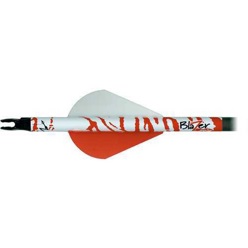 Bohning Arrow Wrap White and Red Tiger 7 in. Standard 13 pk. Model: 501041WRT