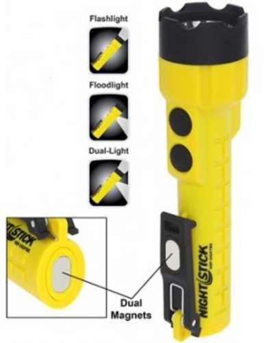 Nightstick X-Series Dual-Light W/Magnet Yellow 3AA Batteries