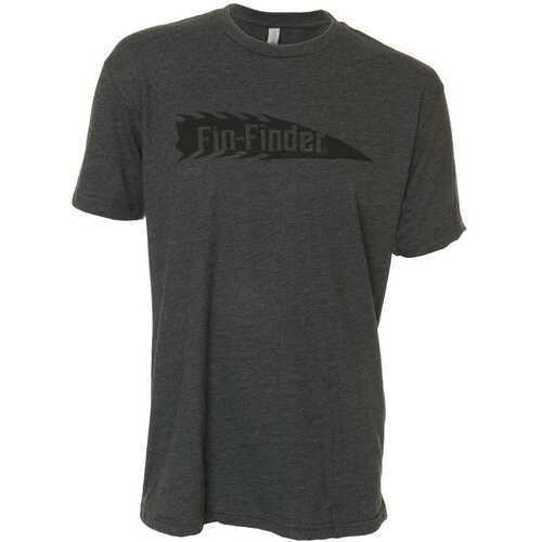 Fin Finder The Barb Tee Charcoal Large