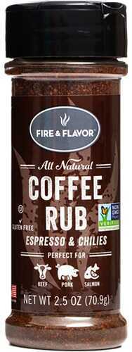 Fire and Flavor Seasonings Coffee Rub Model: FFF140