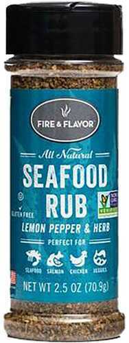 Fire and Flavor Seasonings Seafood Rub Model: FFF154