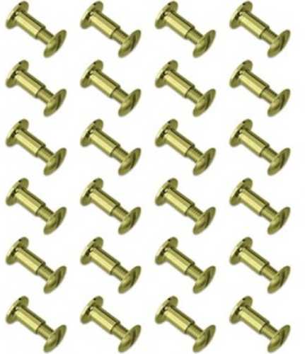 GROVTEC Brass Chicago SCREWS 24-Pack