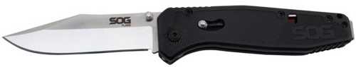 SOG Knife Flare Satin Polish Straight Edge 3.5" Blade