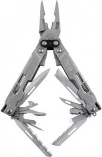 SOG Multi-Tool POWERACCESS DLX STONEWASH W/Sheath/Hex Bit Kit