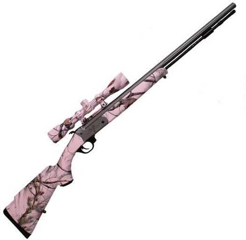 Traditions Pursuit Ultralight Lady Whitetail Black Powder Rifle .50 Caliber 26" Barrel Realtree AP Pink Snow