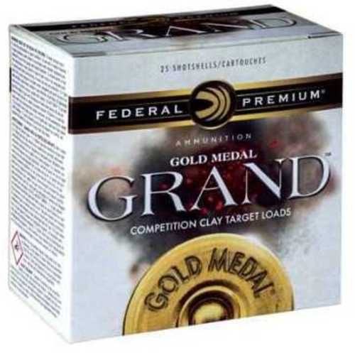 12 Gauge 25 Rounds Ammunition Federal Cartridge 2 3/4" 1 1/8 oz Lead #7 1/2