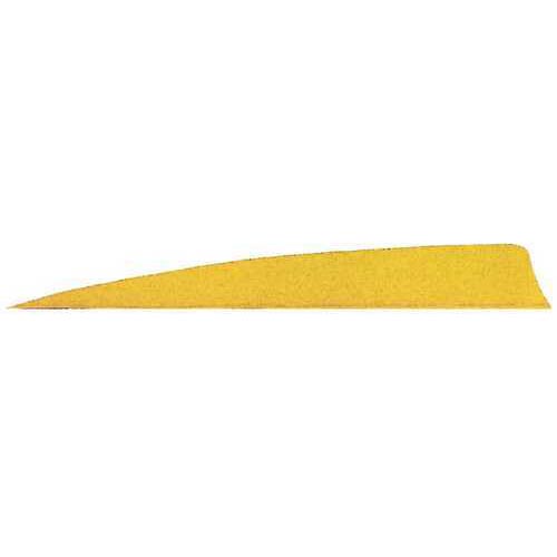 Gateway Shield Cut Feathers Neon Yellow 5 in. RW 50 pk. Model: 500RSSFY-50