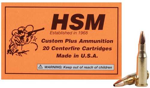 218 BEE 20 Rounds Ammunition HSM 40 Grain Sierra Blitz King