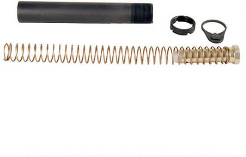 LBE Unlimited AR15 Pistol Buffer Tube Kit Recoil Spring Castle Nut Receiver End Plate Black Fi