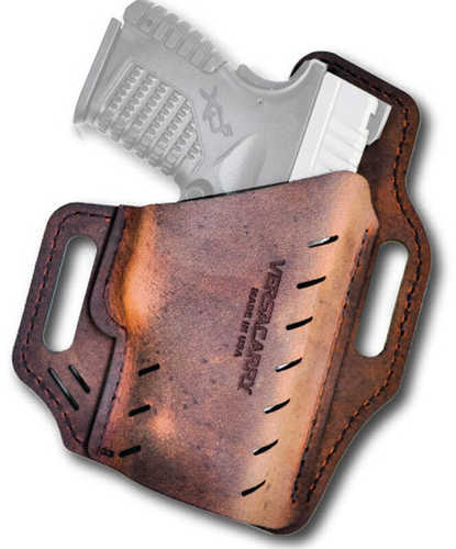 Versacarry Guardian Holster SIG Sauer P365 OWB Right Hand Water Buffalo Leather Distressed Brown