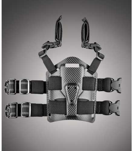 Hogue ARS Holster Thigh Rig Carbon Fiber Weave