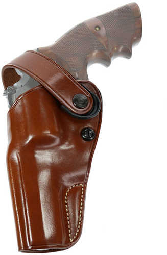 Galco DAO Belt Holster Fits S&W K-Frame 4" Revolver and Similar Left Hand Leather Tan