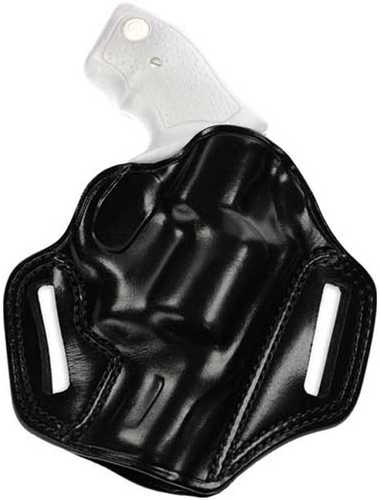 <span style="font-weight:bolder; ">Galco</span> Combat Master Belt Holster Fits S&W N-Frame 2.5" Revolvers Right Hand Leather Black