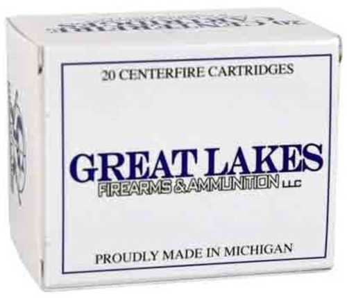 458 Socom 20 Rounds Ammunition Great Lakes Firearms & Ammo 400 Grain Jacketed Flat Point