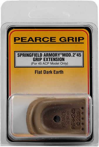 Pearce Grip Pgm2.45fde Springfield Armory Xd Extension Textured Polymer Flat Dark Earth