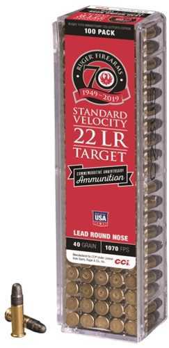 22 Long Rifle 100 Rounds Ammunition CCI 40 Grain Lead