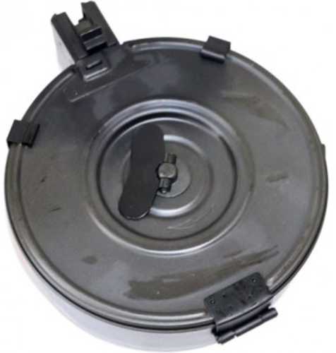 Click to see larger image. Iver Johnson Magazine AK47 75 Round Black Metal