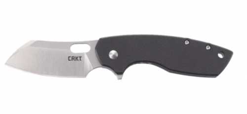 CRKT PILAR Large 2.66" Plain Edge Folding Blade W/G-10 Handle