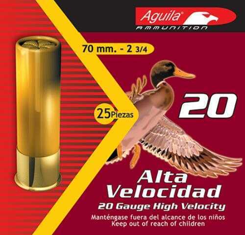 20 Gauge 250 Rounds Ammunition Aguila 2 3/4" 1 oz Lead #6