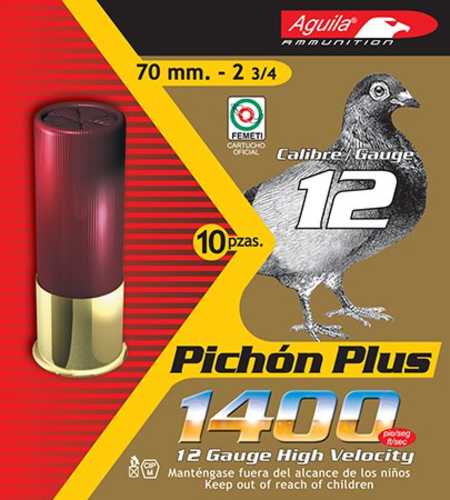 12 Gauge 10 Rounds Ammunition Aguila 2 3/4" 1 1/4 oz Lead #7 1/2