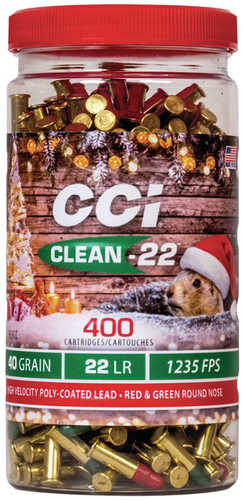 22 Long Rifle 400 Rounds Ammunition CCI 40 Grain Solid