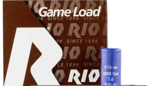 12 Gauge 25 Rounds Ammunition Rio 3/4" 1/8 oz Lead #7 1/2