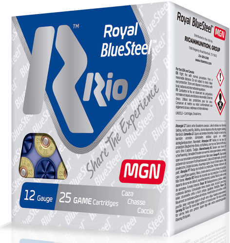 Rio 12 Gauge 3" 1-1/4oz Steel #2 Shot 25 Rounds