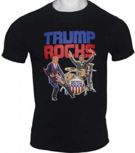 Gi Men's T-shirt Trump Rocks Ii Xx-large Black