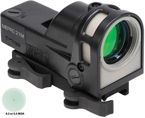 Mepro 21 Reflex Sight With Dust Cover - 5.5 MOA