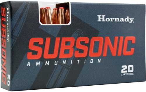 450 Bushmaster 20 Rounds Ammunition Hornady 395 Grain FTX