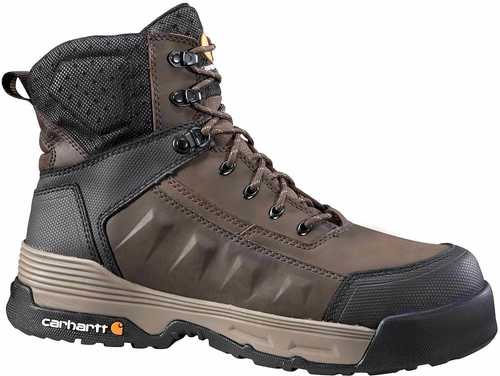 Carhartt Footwear Mens Force 6" Composite Toe Work Boot Brown Size 9m