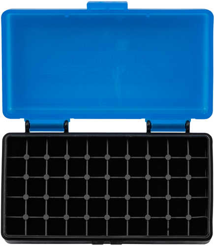 Berrys 401 Ammo Box 9mm Luger/380 ACP 50Rd Blue/Black-img-0