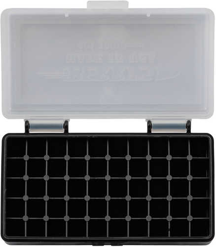 Berrys 401 Ammo Box 9mm Luger/380 ACP 50Rd Clear/Black