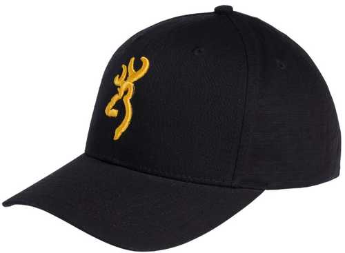Browning ,black And Gold Hat , Male One Size Fits Most