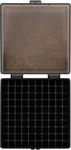 Berrys 008 Ammo Box 40 S&W 45 ACP 10mm 100Rd Smoke/Black-img-0