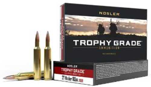 27 Nosler 20 Rounds Ammunition 165 Grain AccuBond