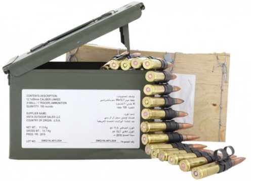 50 BMG 100 Rounds Ammunition Federal Cartridge 661 Grain FMJ