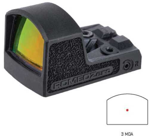 Click to see larger image. Sig Sauer Electro-Optics Romeo Zero Reflex Sight 3 MOA Dot Black Textured CR1632