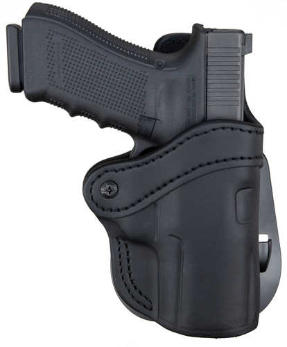 1791 Gunleather ORPDH24SSBLR BH2.4S Optic Ready Black Leather OWB HK Vp9 Sk/FN 509 Right Hand