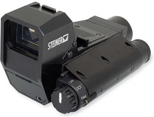 Steiner 9510 Close Quarters Thermal Sight 1-4X 18mm 2.5 MOA Interchangeable Reticle Black