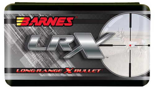 Barnes Long Range X Rifle Bullets, .25 Caliber, 101 Grain, Boat Tail