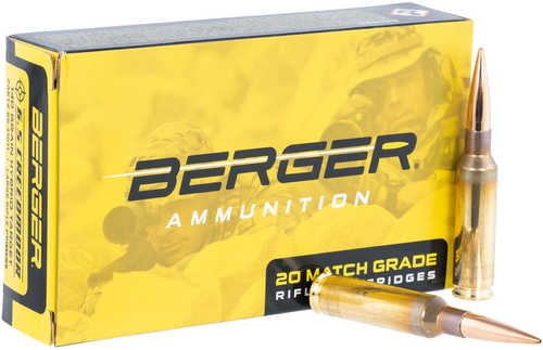 6.5 Creedmoor 20 Rounds Ammunition Berger Bullets 140 Grain Hollow Point