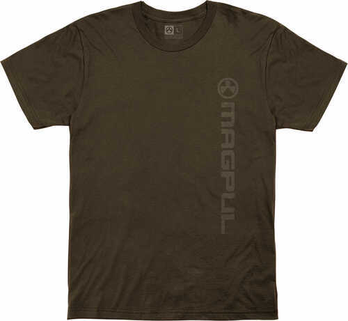 Magpul Mag1113-200-S Fine Cotton Vert Logo Shirt Small Brown