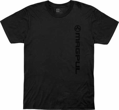 Magpul Mag1113-001-S Fine Cotton Vert Logo Shirt Small Black