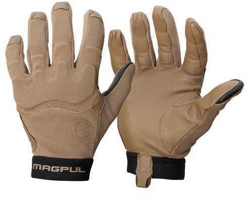 Magpul Mag1015-251 Patrol <span style="font-weight:bolder; ">Glove</span> 2.0 Coyote Nylon W/Leather Palms Large