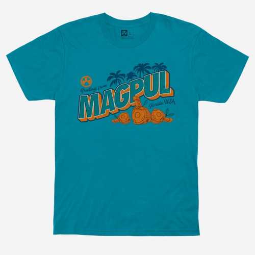 Magpul Mag1170-441-Xl Fresh Squeezed Freedom Ocean Blue Xl Short Sleeve T-Shirt