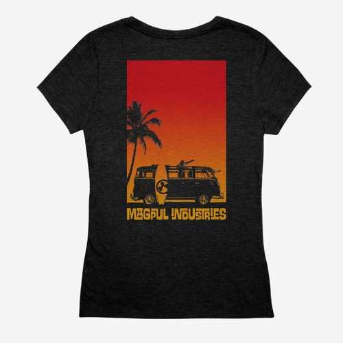 Magpul Mag1185-001-L Sun's Out Women's Black Large Short Sleeve T-Shirt