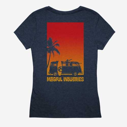 Magpul Mag1185-411-2Xl Sun's Out Women's Navy Heather 2Xl Short Sleeve T-Shirt