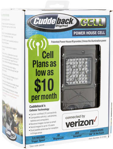 Cuddeback Power House Cell Camera Verizon Model: G-5185